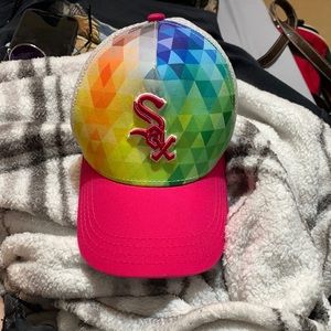 Rainbow Chicago Sox Hat